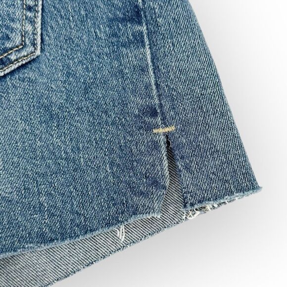 Favorite Daughter NWT The Jordie Super High Waist Cutoff Denim Shorts size 24 - Picture 9 of 9